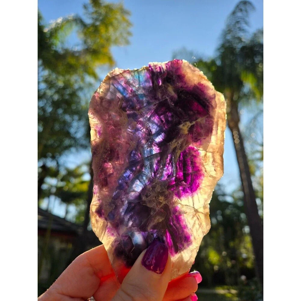 N/A rainbow fluorite